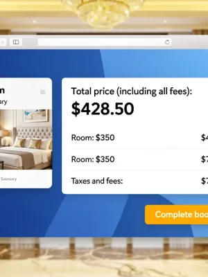 FTC ban on hidden hotel fees, transparent pricing on hotel booking websites