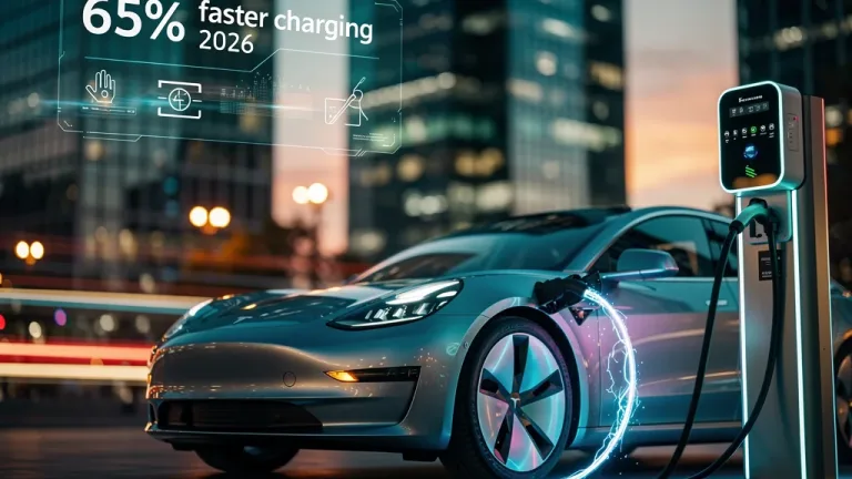 Futuristic EV charging rapidly with 800V architecture and solid-state batteries
