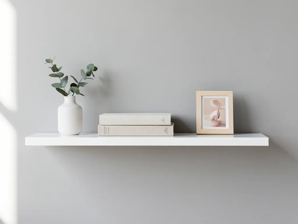 Re-organizing a shelf with curated items